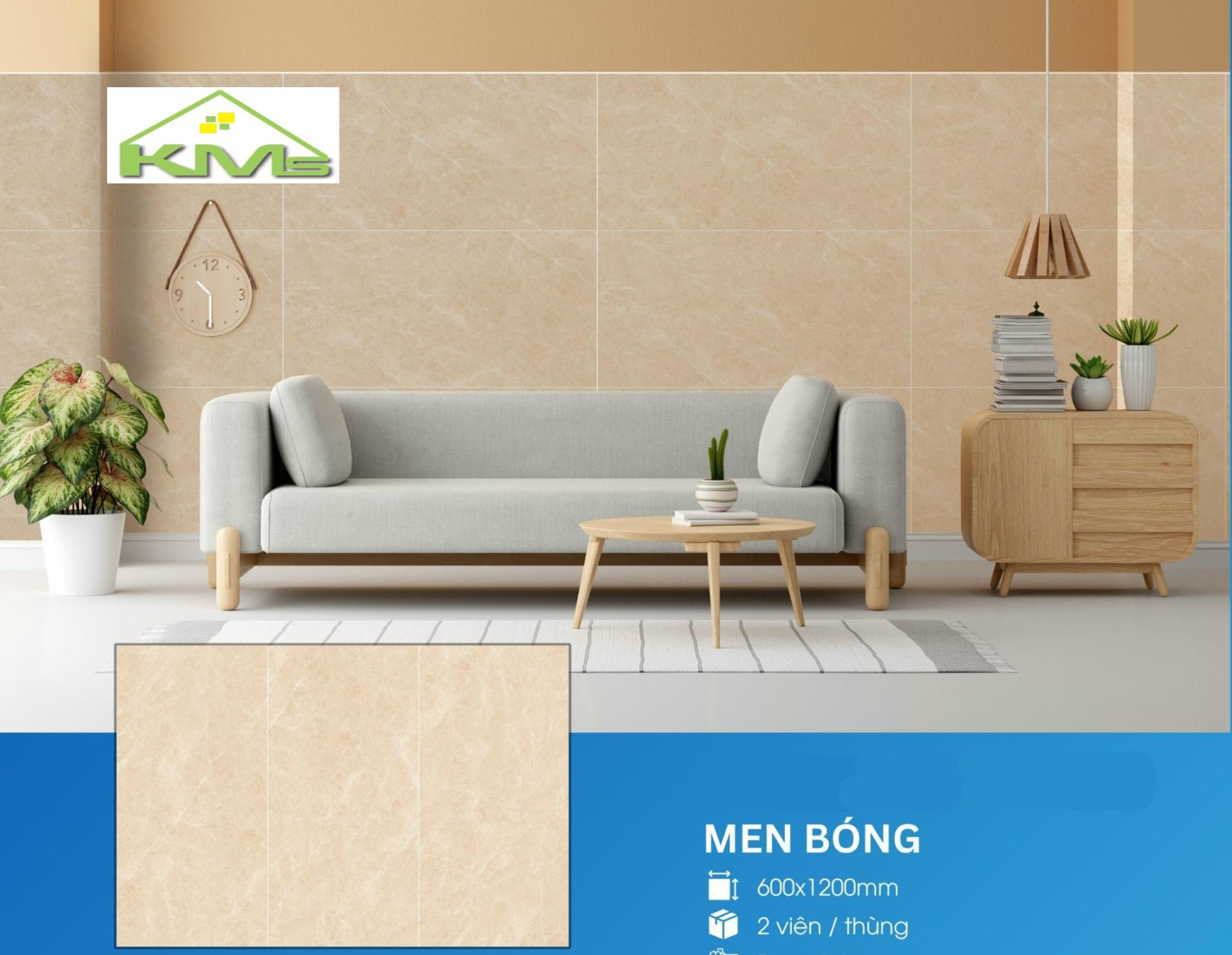 Gạch Vân Đá Viglacera 60x120 Bóng SH12_GP61201